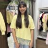 T-shirt με δαντέλα