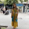 Φόρεμα αμάνικο maxi