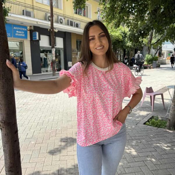 Μπλούζα λεοπάρ
