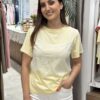 T-shirt με δαντέλα